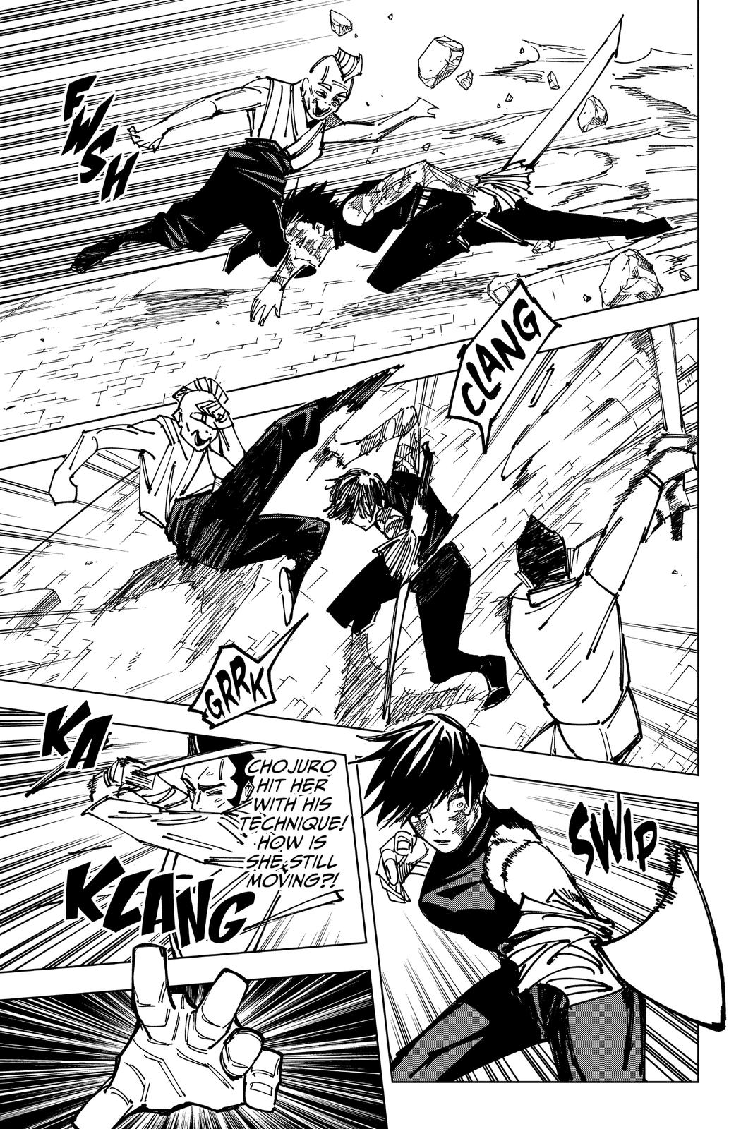 Jujutsu Kaisen Chapter 150 — page 15