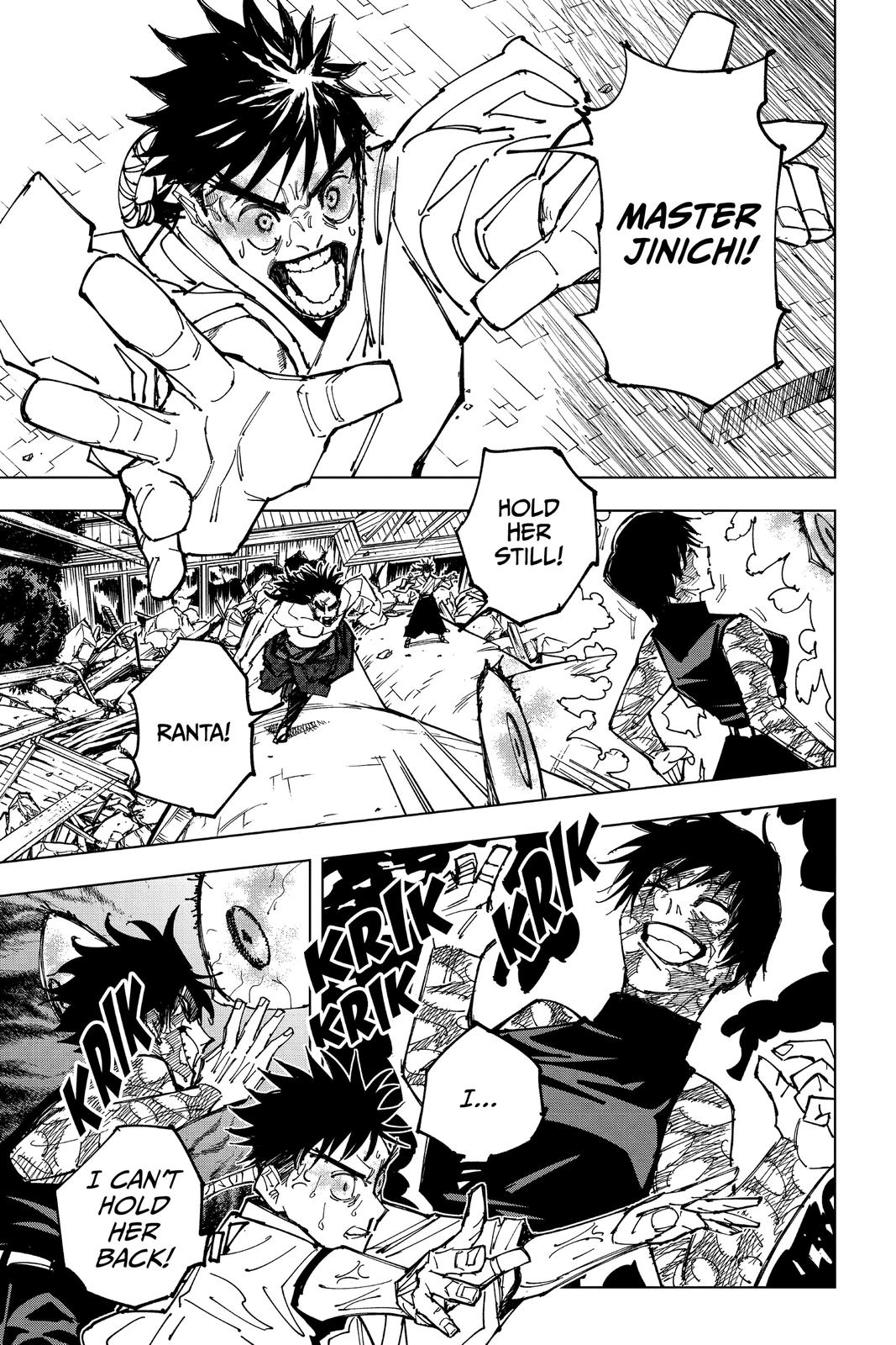 Jujutsu Kaisen Chapter 150 — page 17