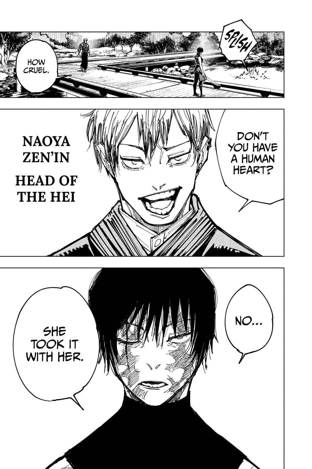 Jujutsu Kaisen Chapter 150 — page 21