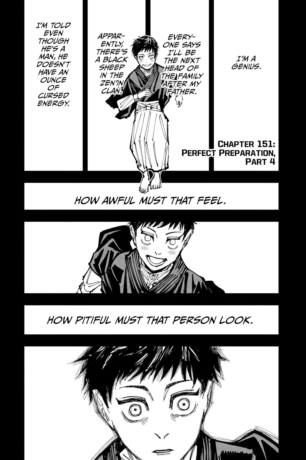 Jujutsu Kaisen Chapter 151 — page 1