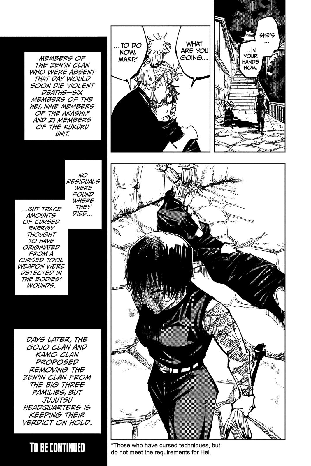 Jujutsu Kaisen Chapter 152 — page 9