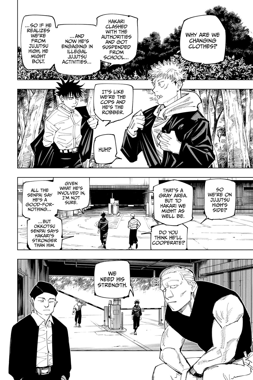 Jujutsu Kaisen Chapter 153 — page 8