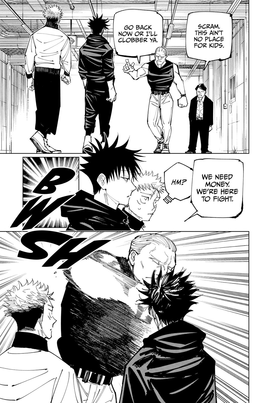 Jujutsu Kaisen Chapter 153 — page 9