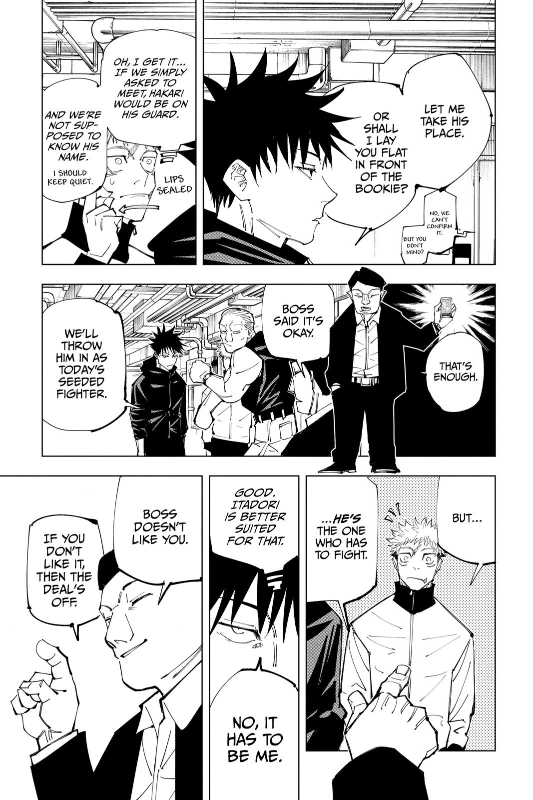 Jujutsu Kaisen Chapter 153 — page 11