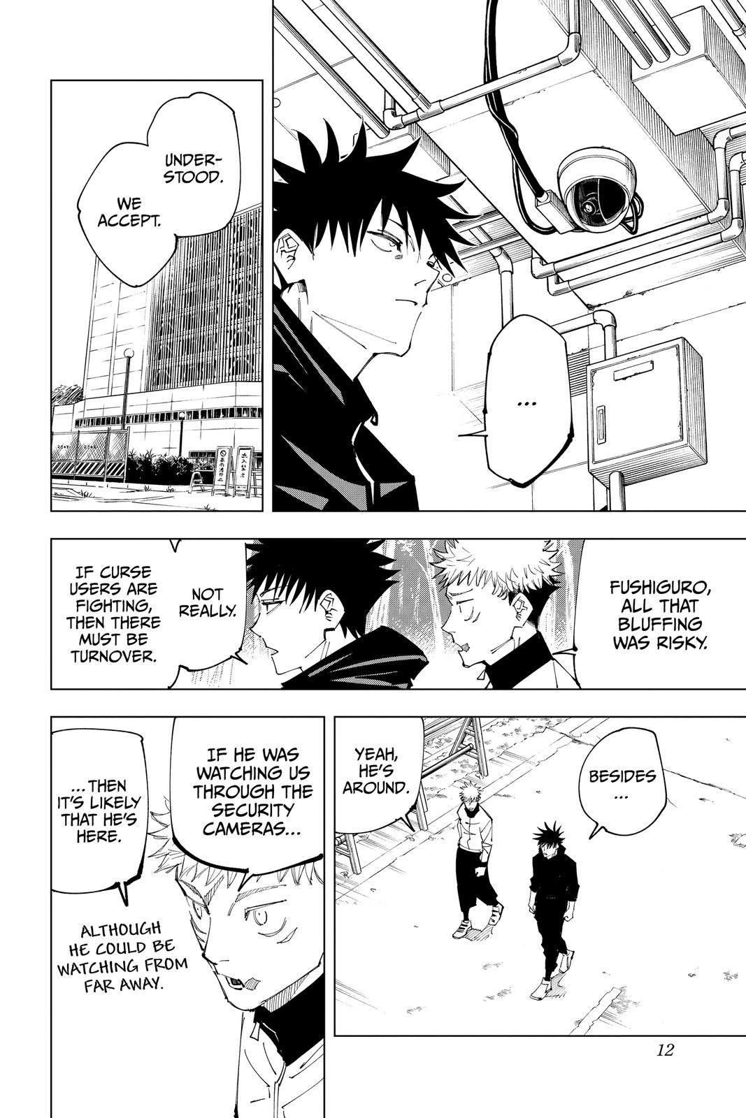 Jujutsu Kaisen Chapter 153 — page 12