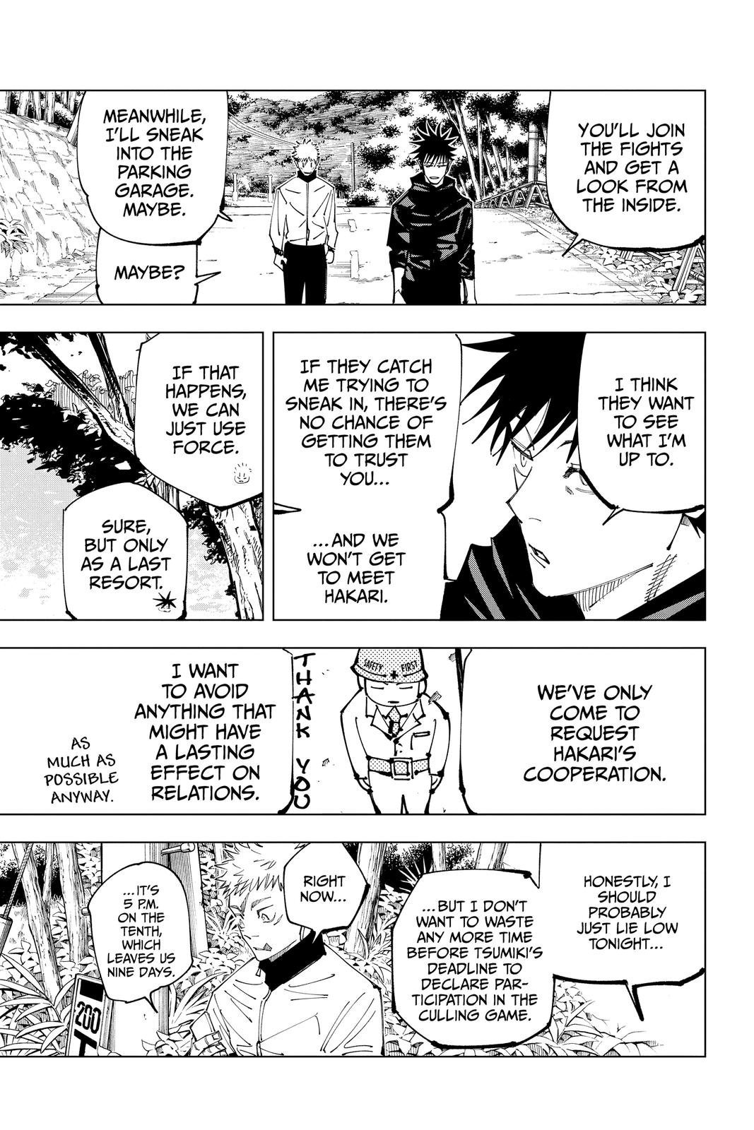 Jujutsu Kaisen Chapter 153 — page 13