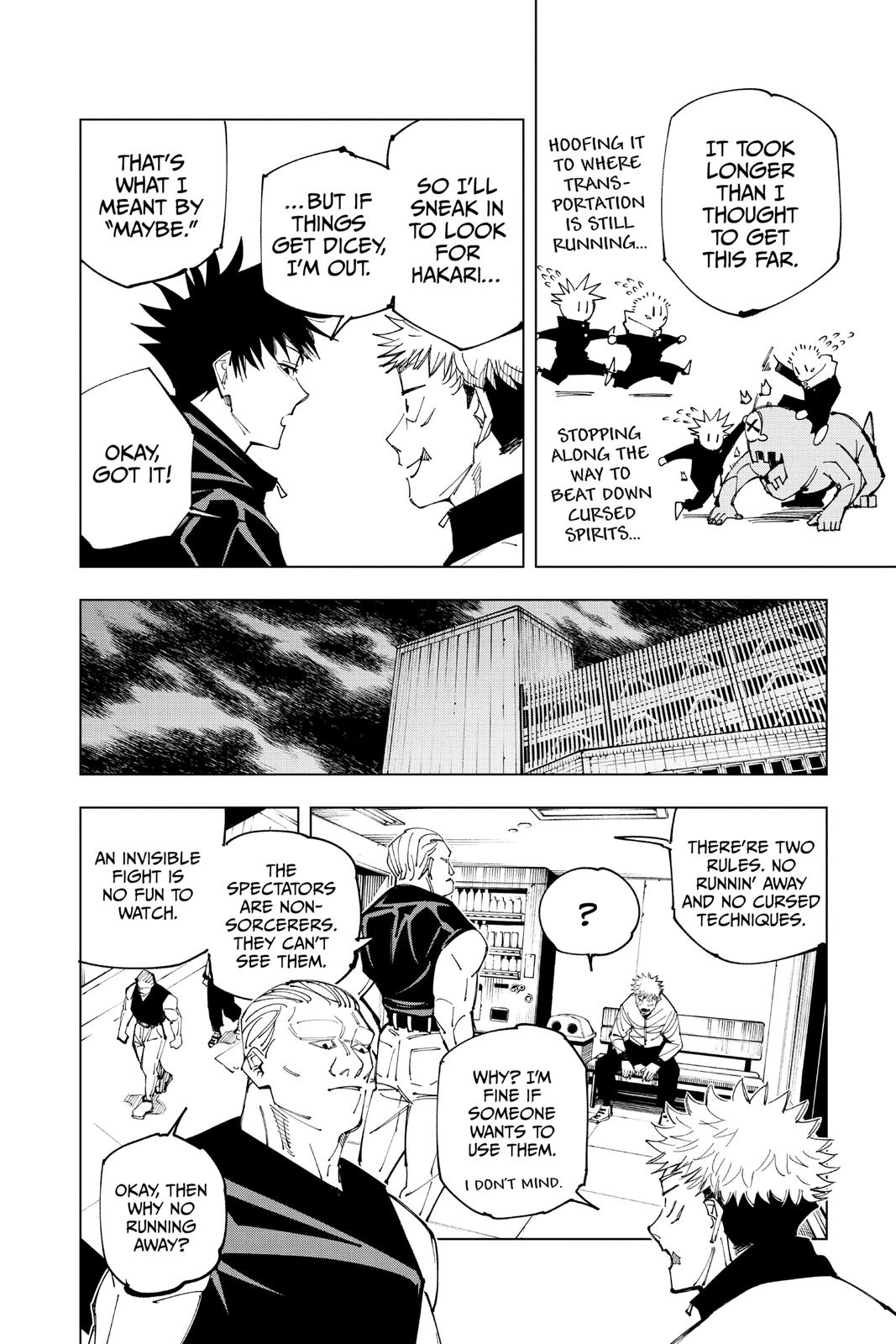 Jujutsu Kaisen Chapter 153 — page 14