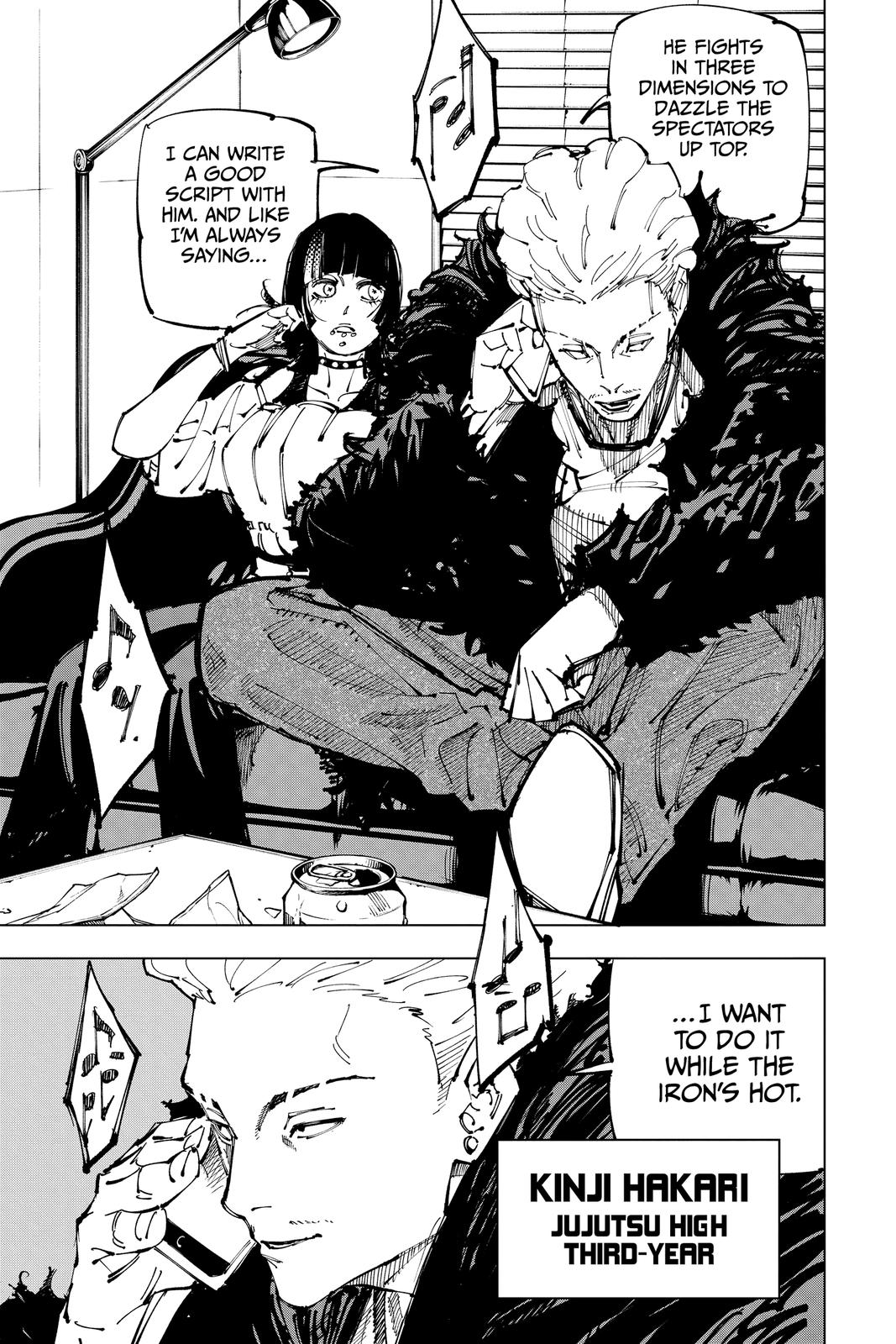 Jujutsu Kaisen Chapter 153 — page 22