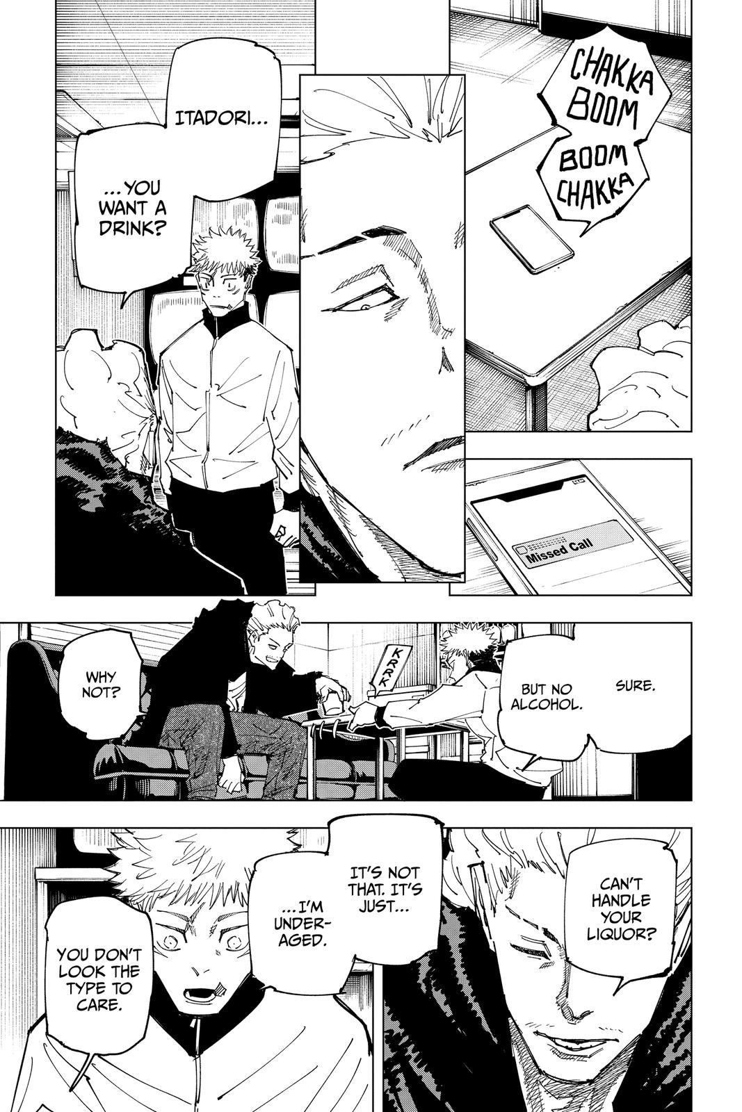 Jujutsu Kaisen Chapter 155 — page 7