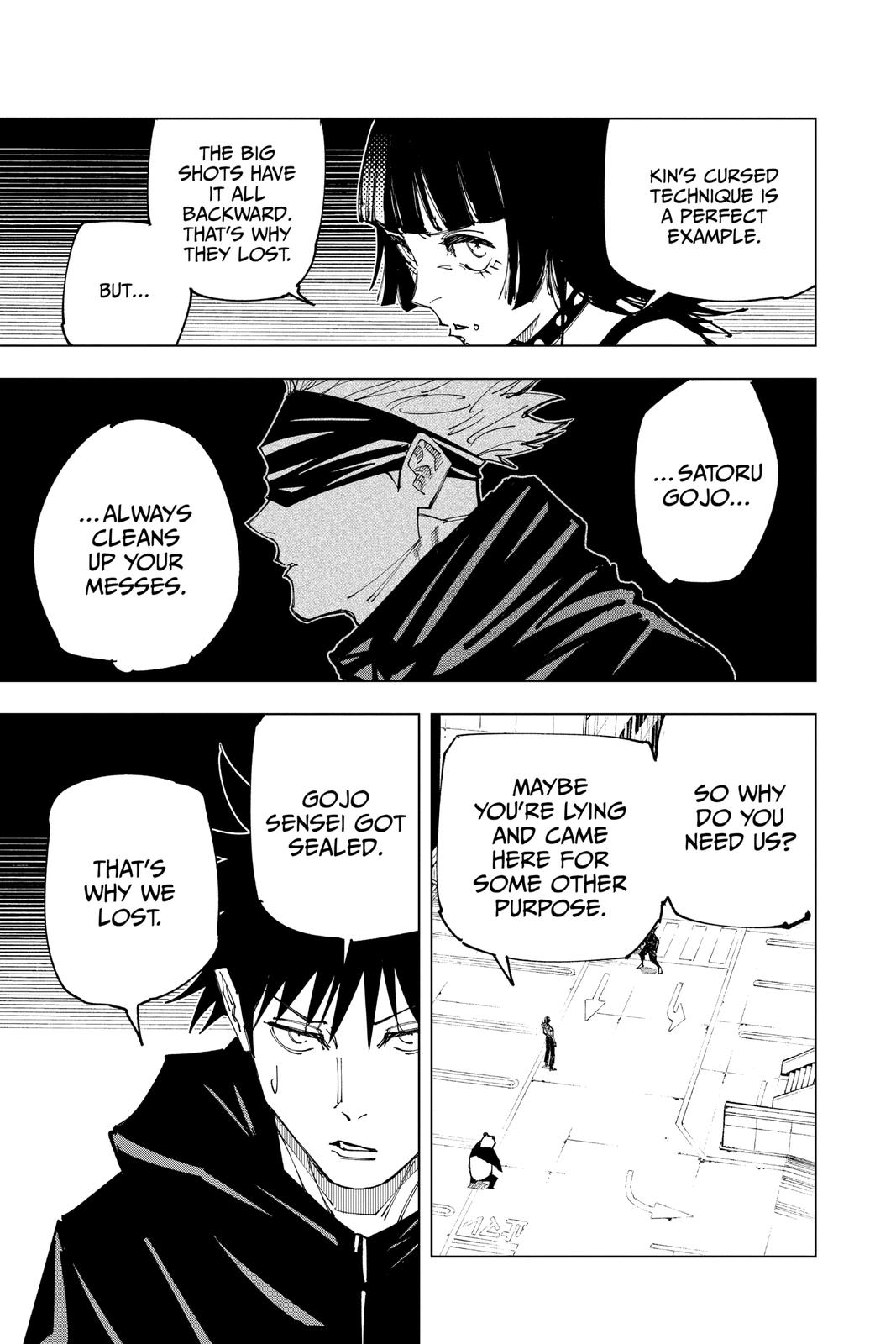 Jujutsu Kaisen Chapter 155 — page 17