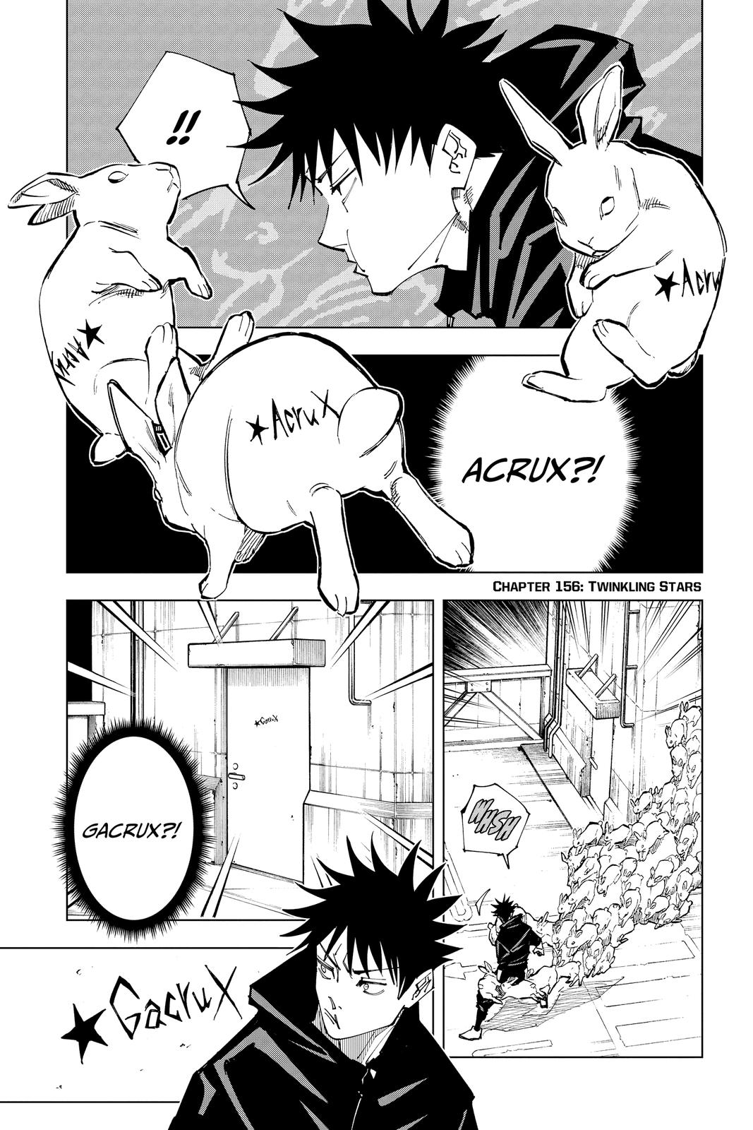 Jujutsu Kaisen Chapter 156 — page 1