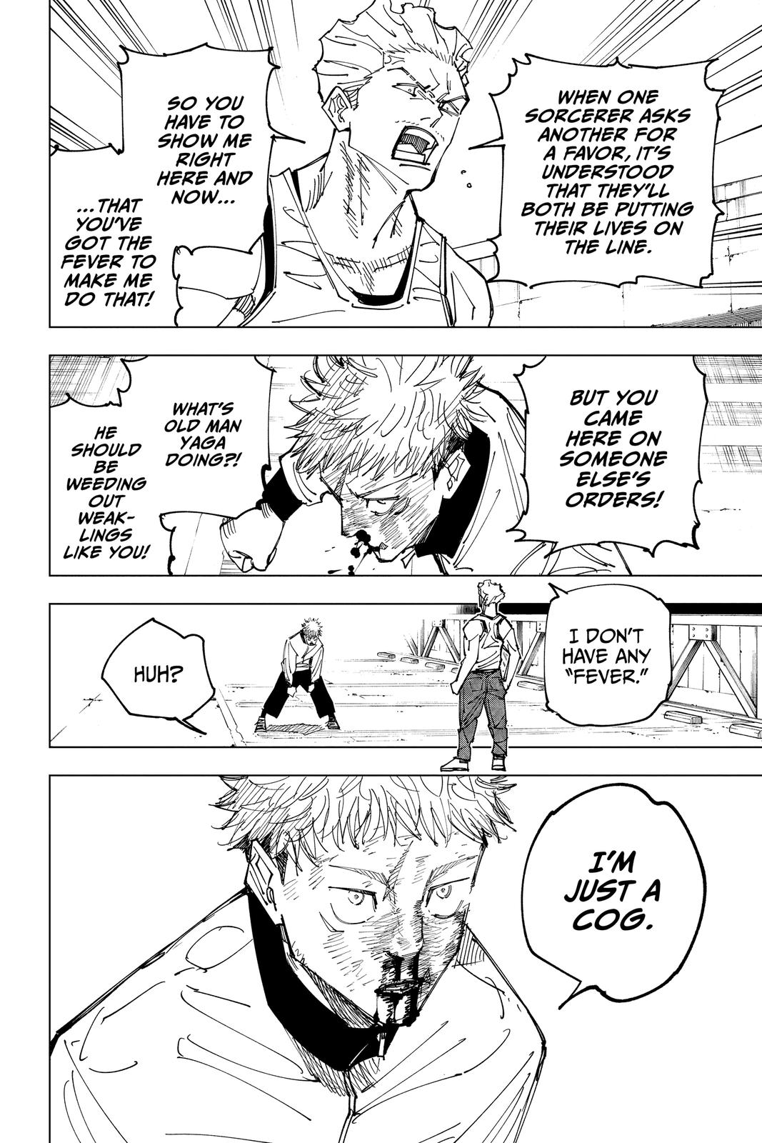 Jujutsu Kaisen Chapter 157 — page 12