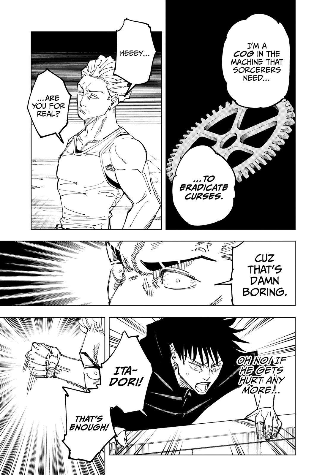 Jujutsu Kaisen Chapter 157 — page 13