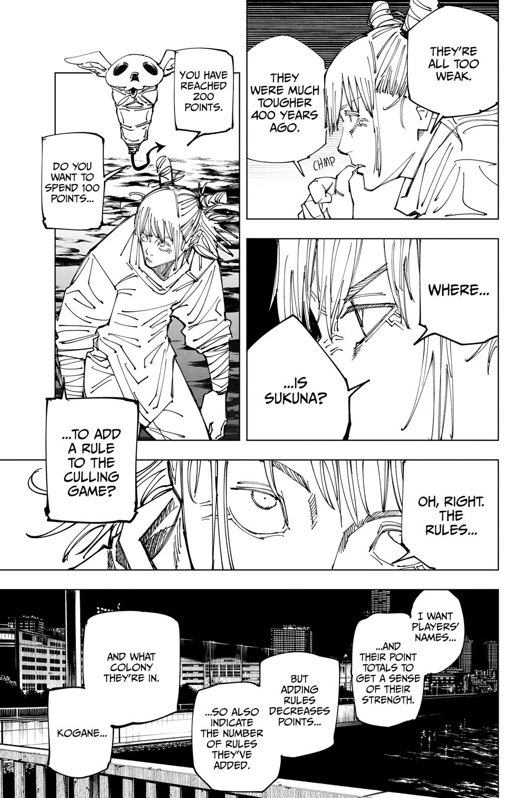 Jujutsu Kaisen Chapter 158 — page 9
