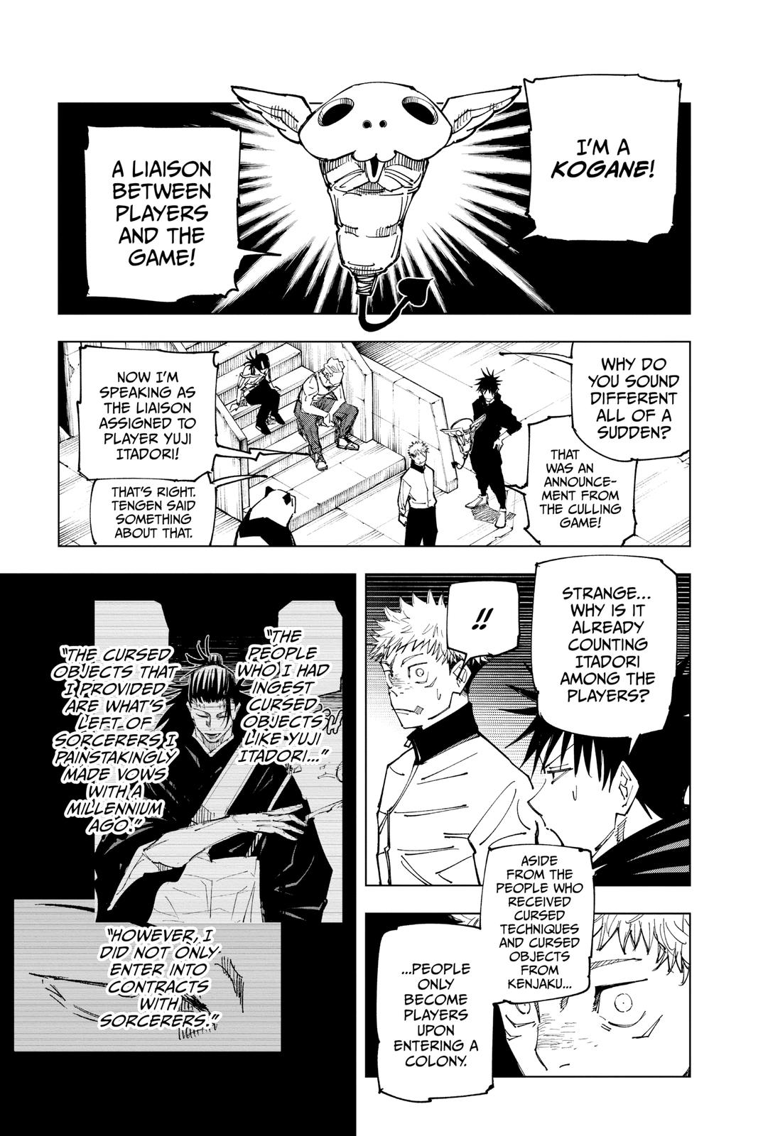 Jujutsu Kaisen Chapter 158 — page 11