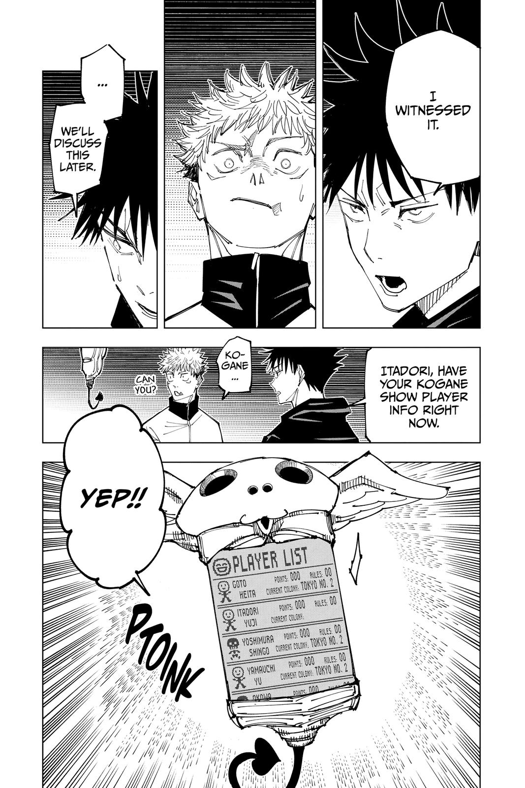 Jujutsu Kaisen Chapter 158 — page 13