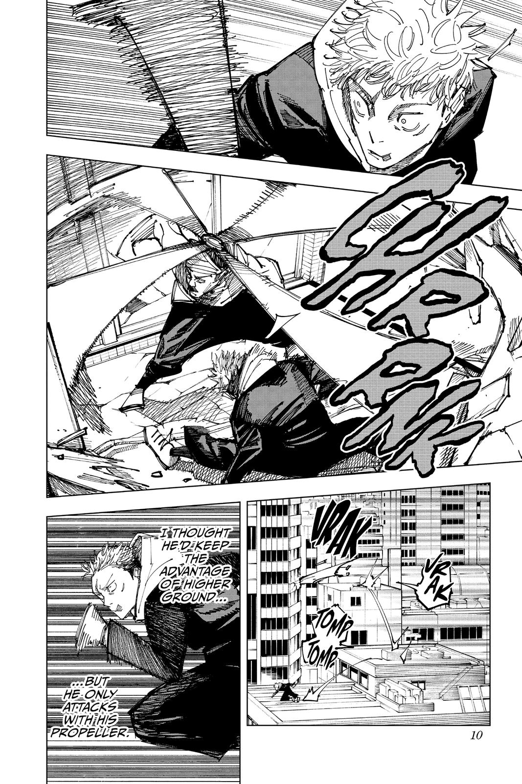 Jujutsu Kaisen Chapter 162 — page 10