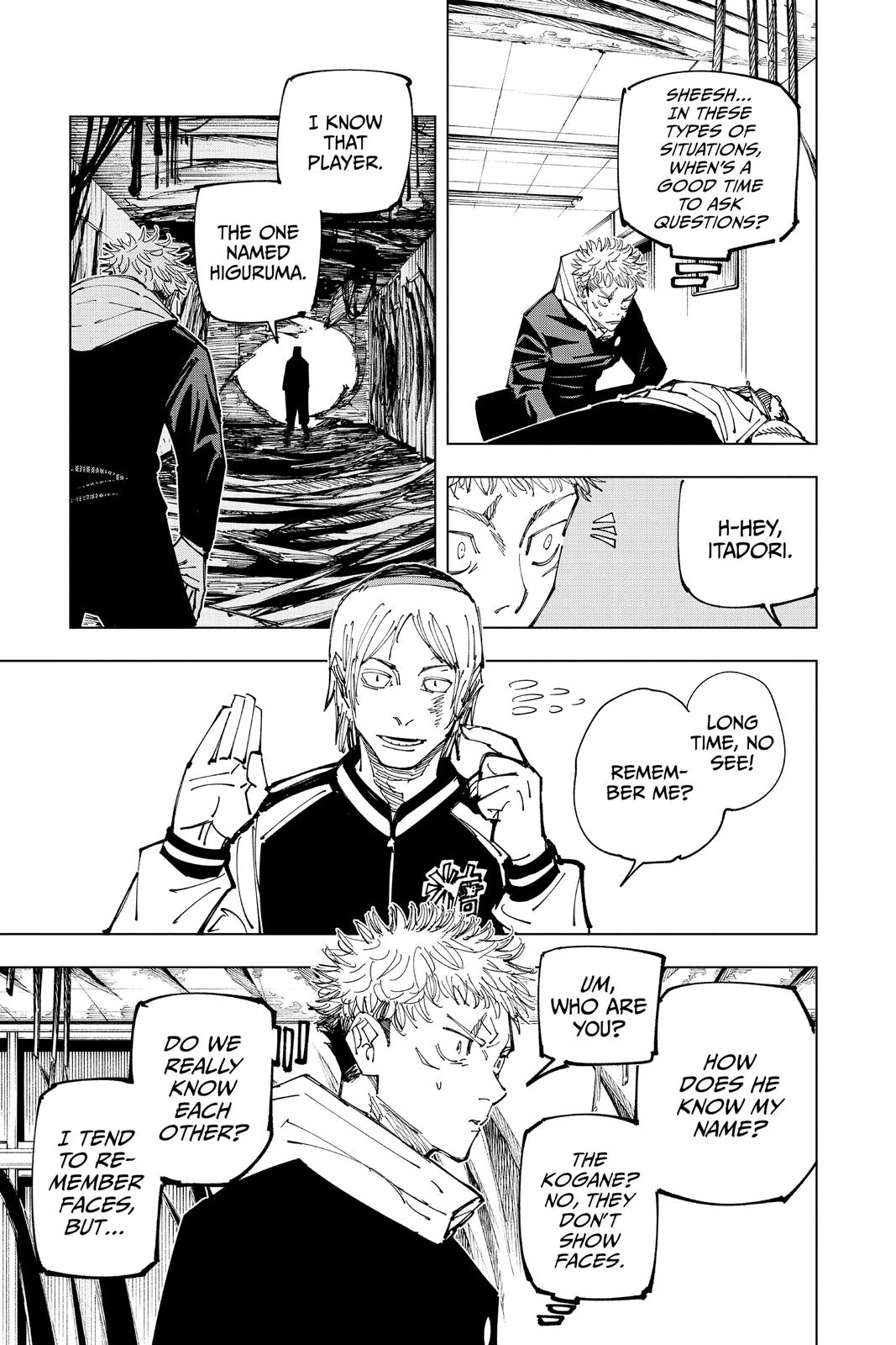 Jujutsu Kaisen Chapter 162 — page 19