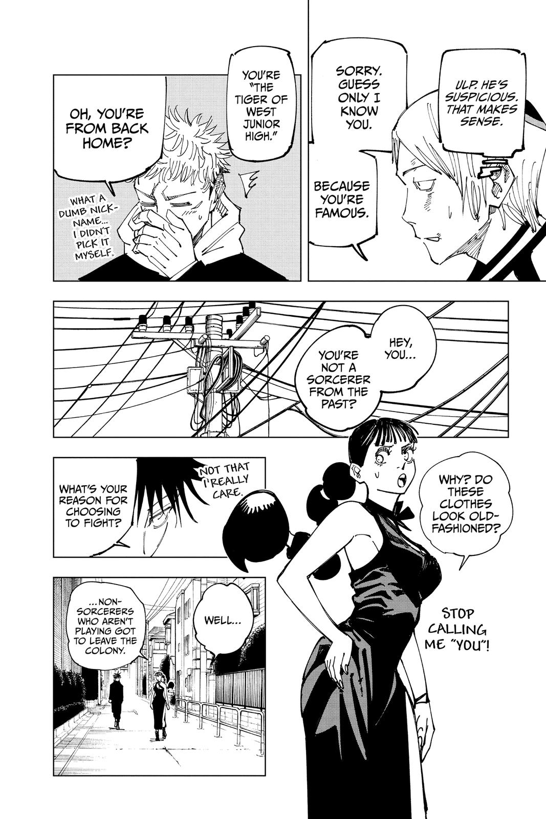 Jujutsu Kaisen Chapter 162 — page 20