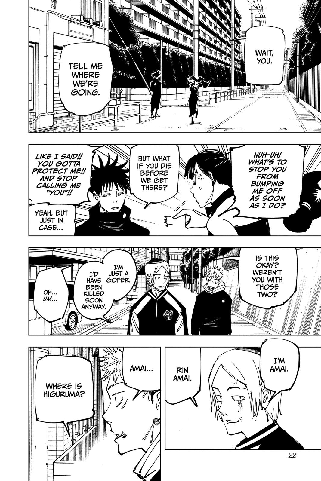 Jujutsu Kaisen Chapter 162 — page 22