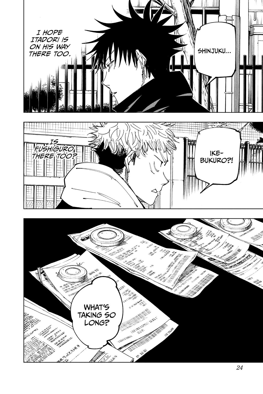 Jujutsu Kaisen Chapter 162 — page 24