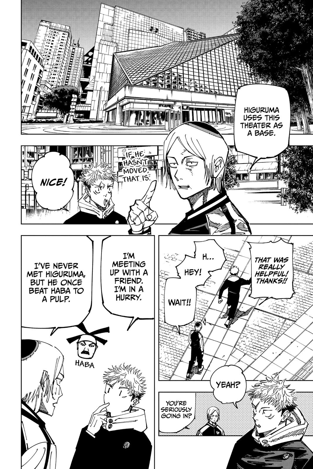 Jujutsu Kaisen Chapter 163 — page 8