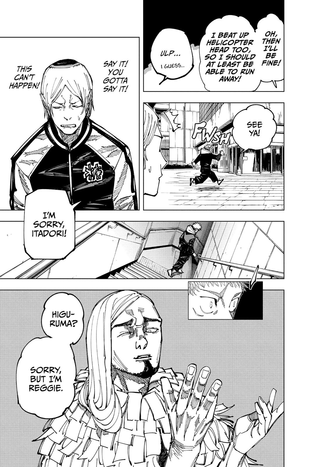 Jujutsu Kaisen Chapter 163 — page 9