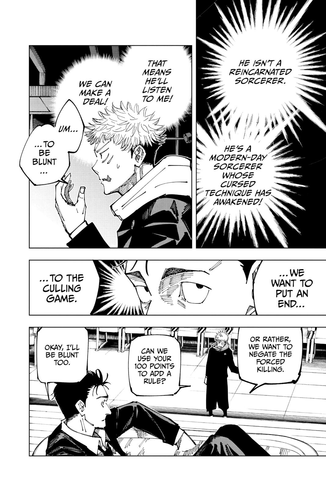 Jujutsu Kaisen Chapter 163 — page 15