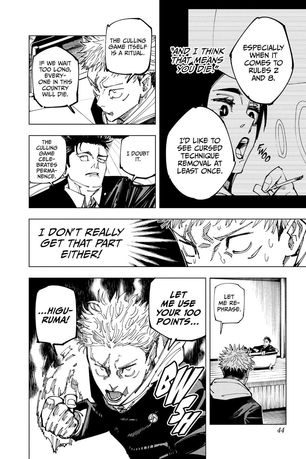 Jujutsu Kaisen Chapter 163 — page 17
