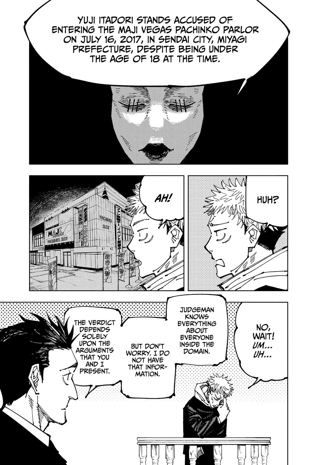 Jujutsu Kaisen Chapter 164 — page 4