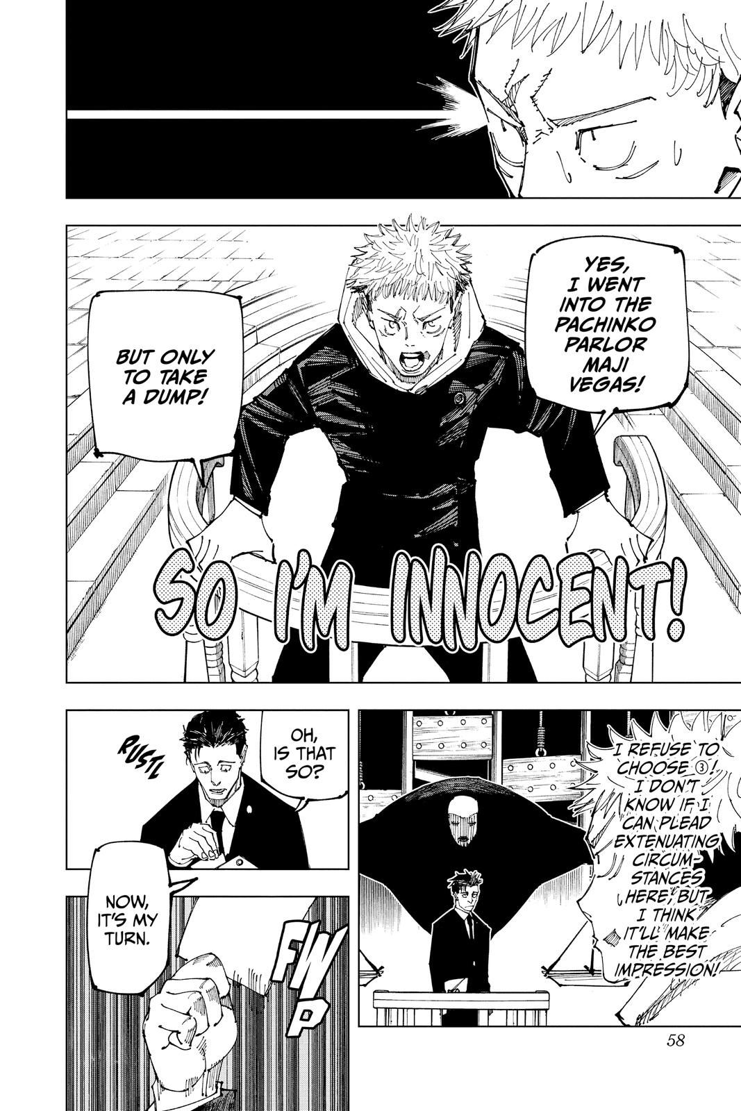 Jujutsu Kaisen Chapter 164 — page 11