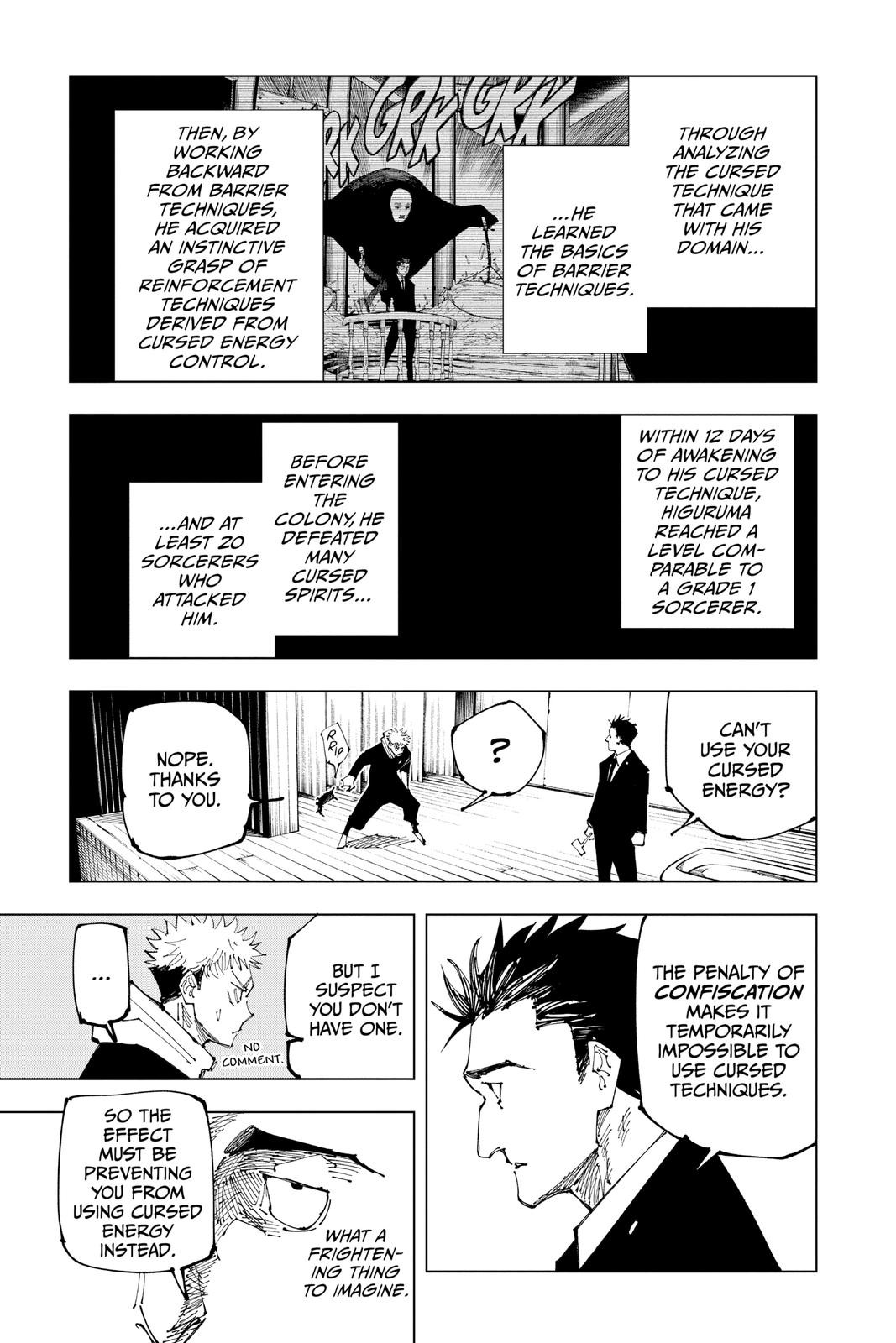 Jujutsu Kaisen Chapter 165 — page 5