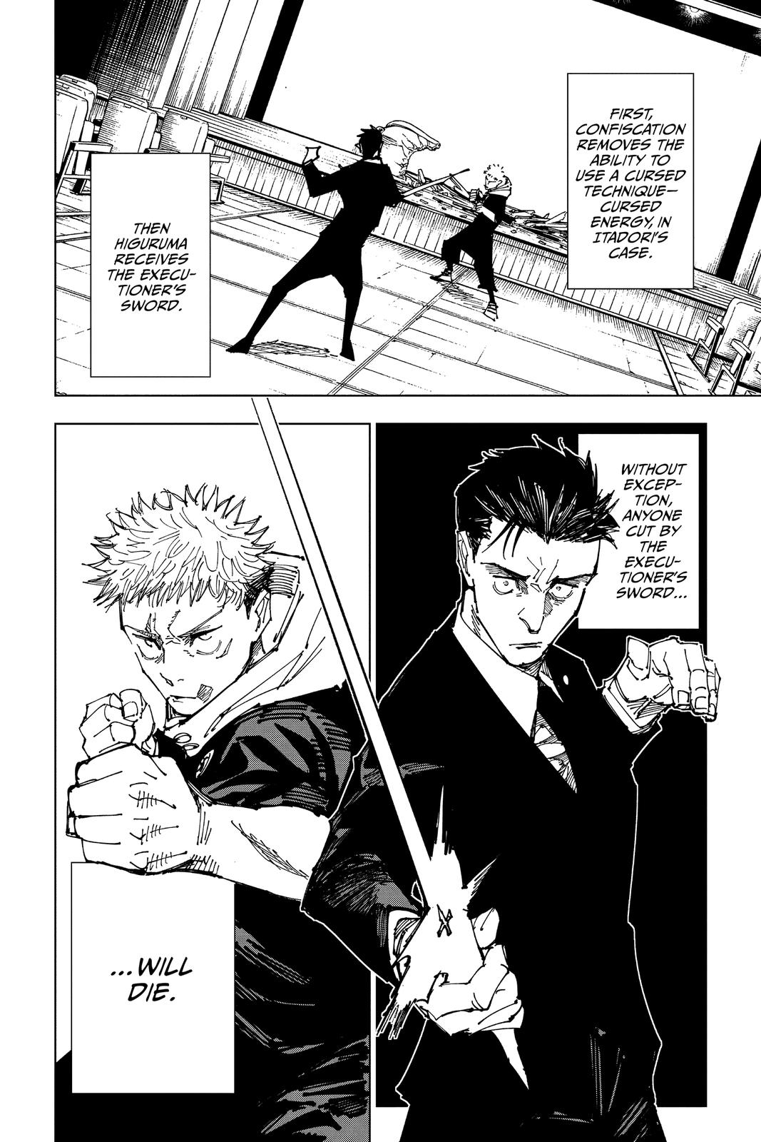 Jujutsu Kaisen Chapter 166 — page 4