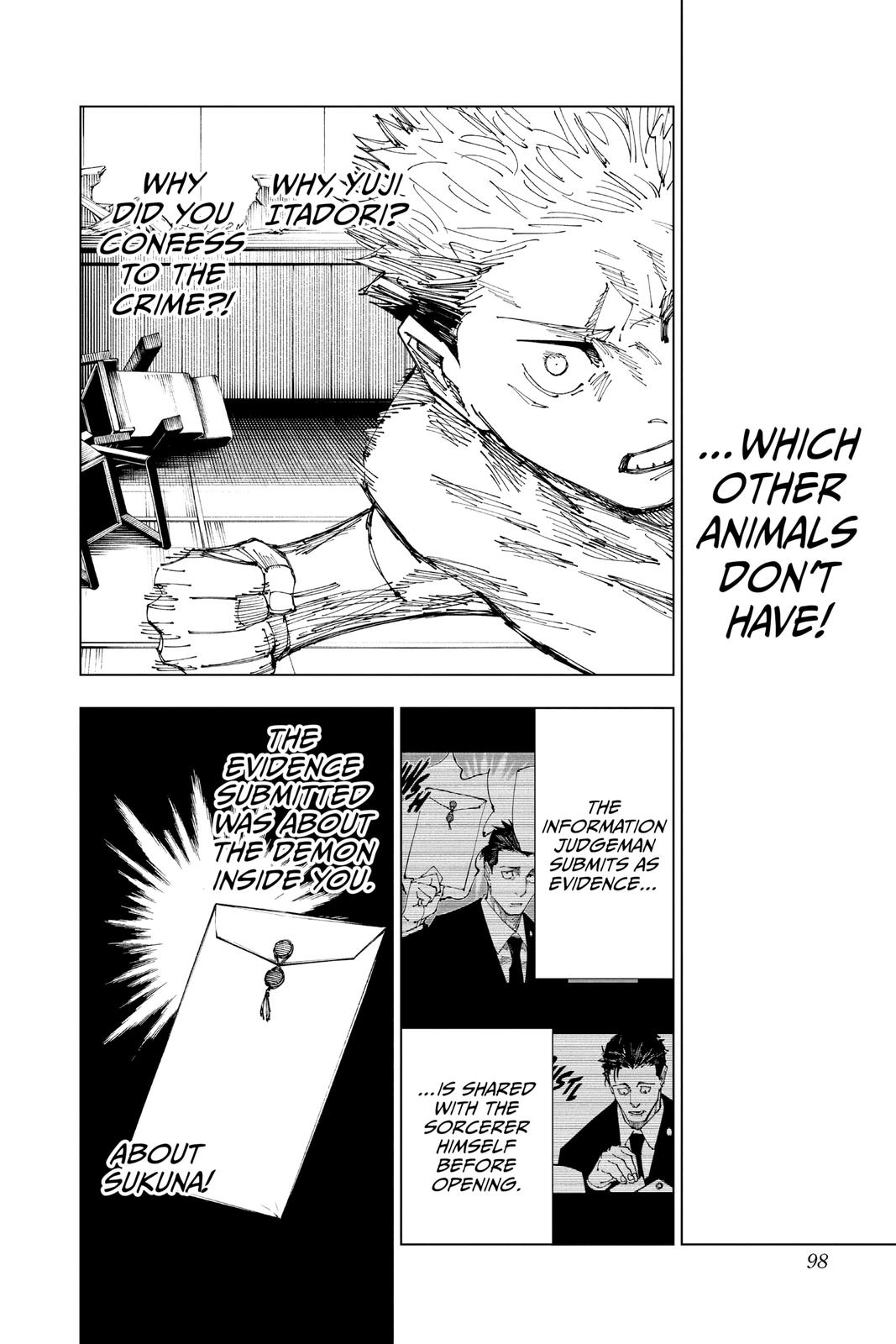 Jujutsu Kaisen Chapter 166 — page 12