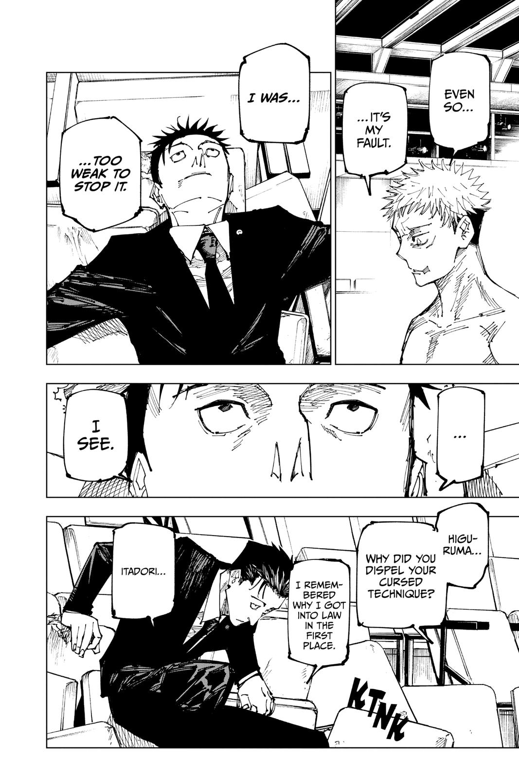 Jujutsu Kaisen Chapter 166 — page 16