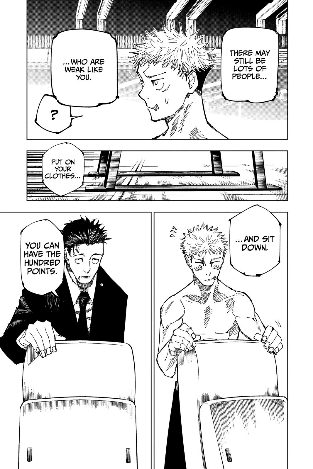 Jujutsu Kaisen Chapter 166 — page 17