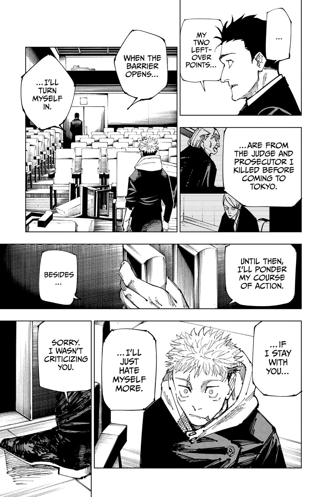Jujutsu Kaisen Chapter 167 — page 3
