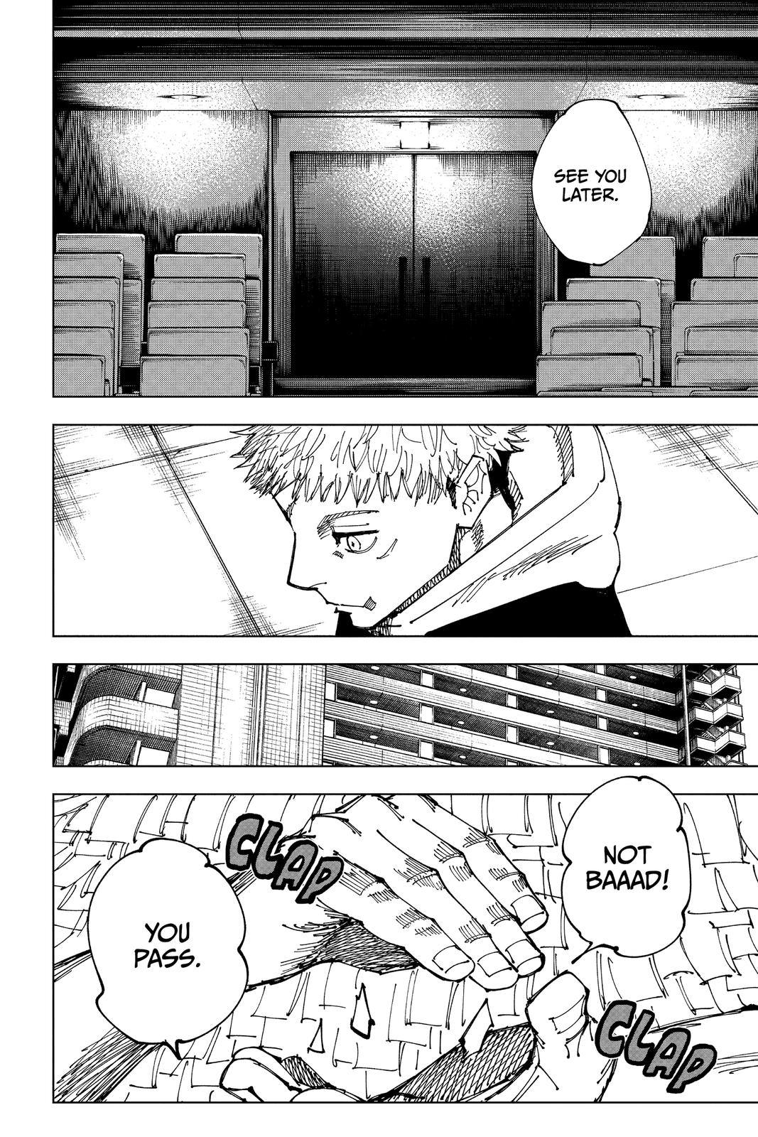 Jujutsu Kaisen Chapter 167 — page 4