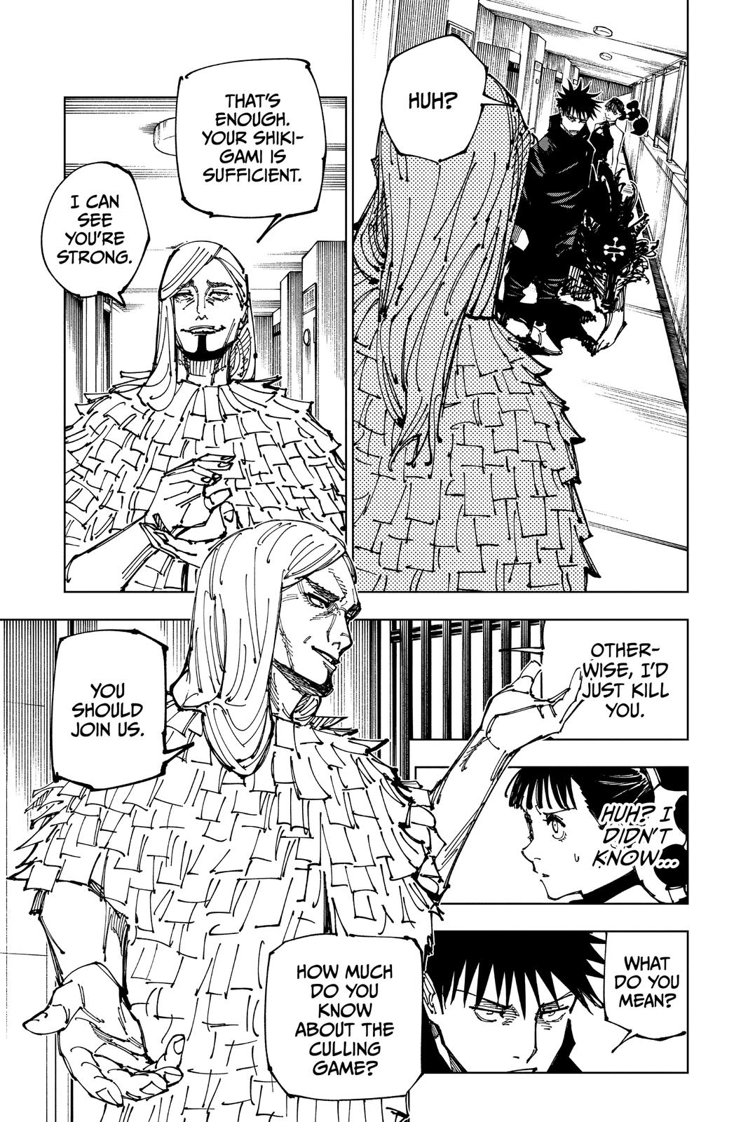 Jujutsu Kaisen Chapter 167 — page 5