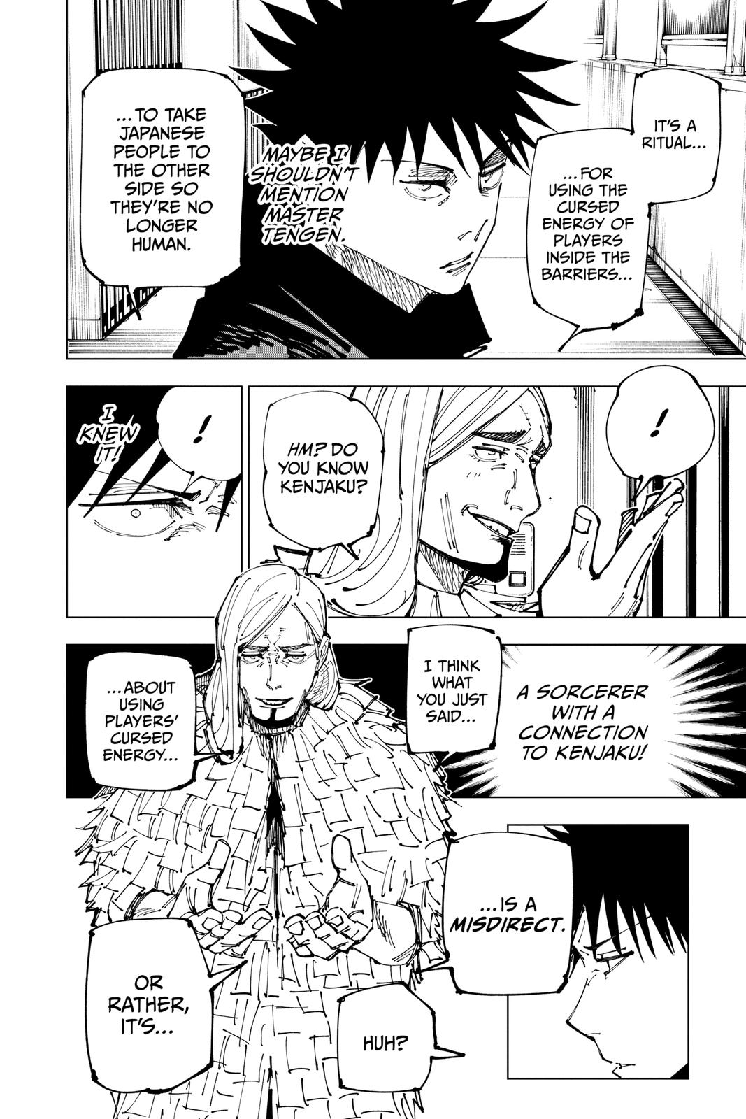 Jujutsu Kaisen Chapter 167 — page 6