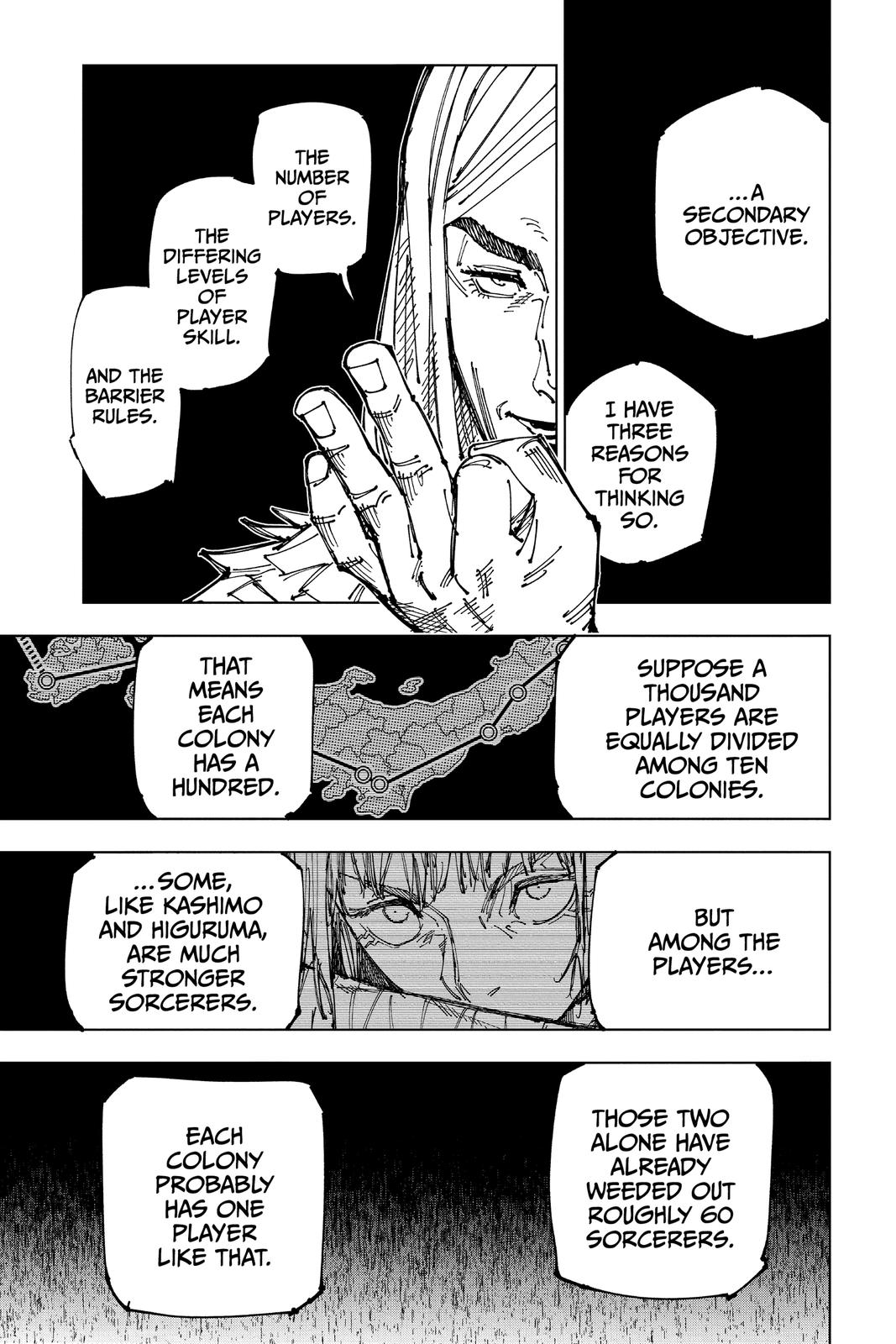 Jujutsu Kaisen Chapter 167 — page 7