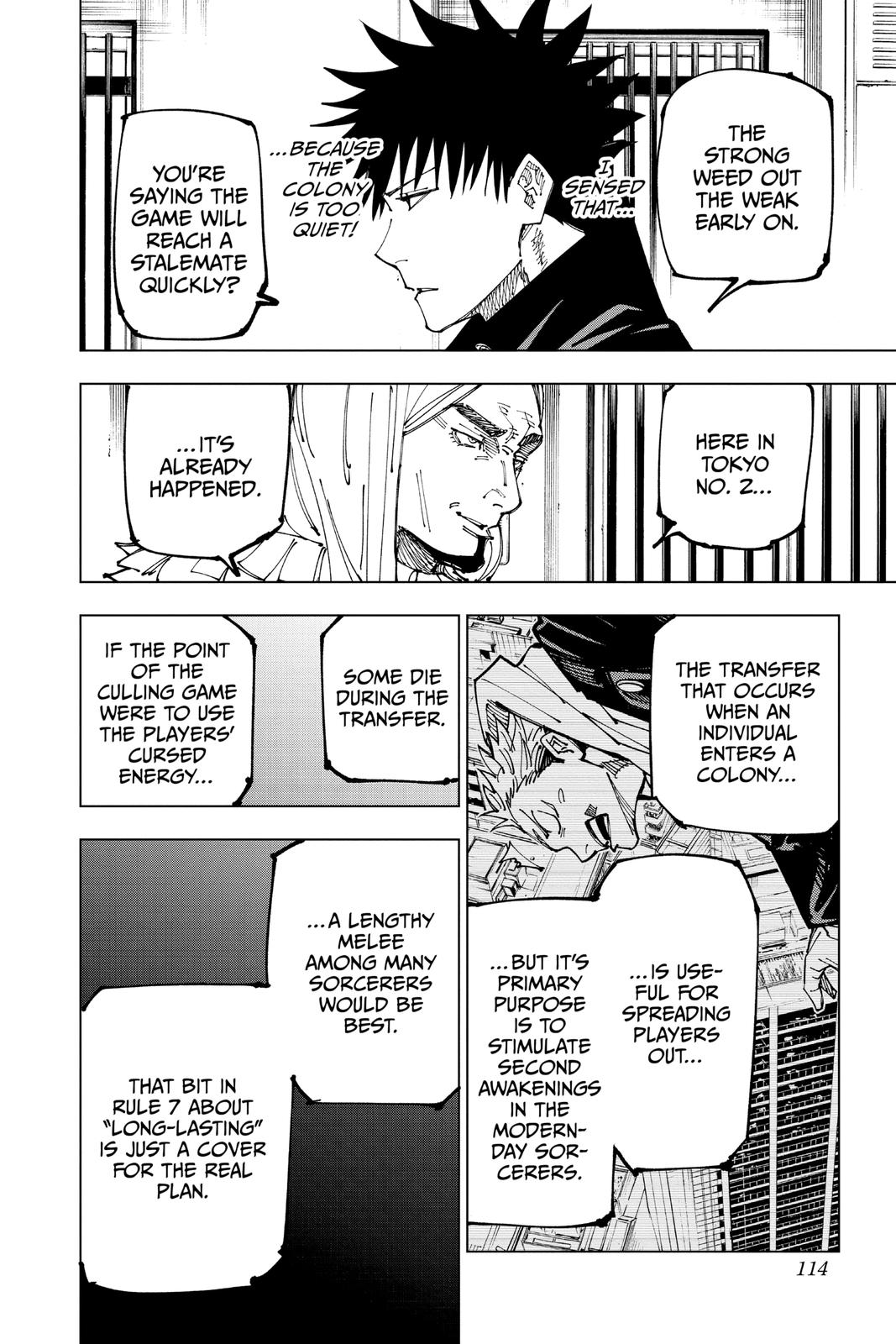 Jujutsu Kaisen Chapter 167 — page 8