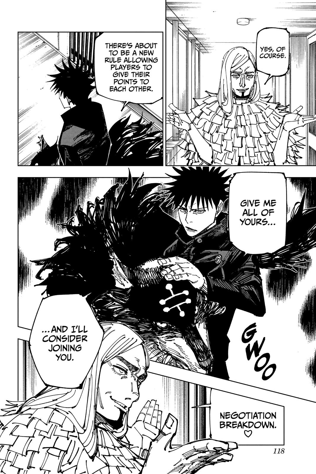 Jujutsu Kaisen Chapter 167 — page 12