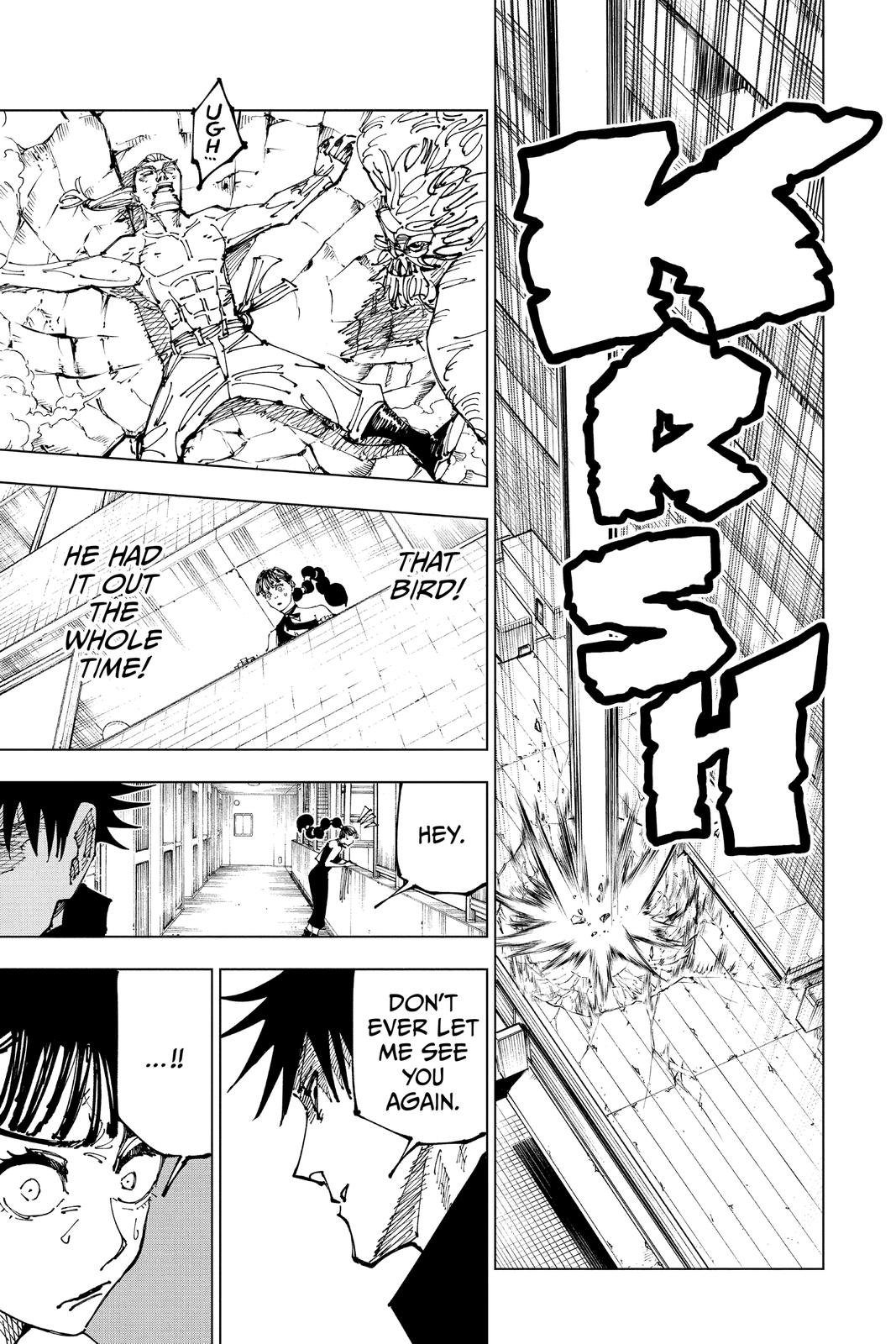 Jujutsu Kaisen Chapter 167 — page 17