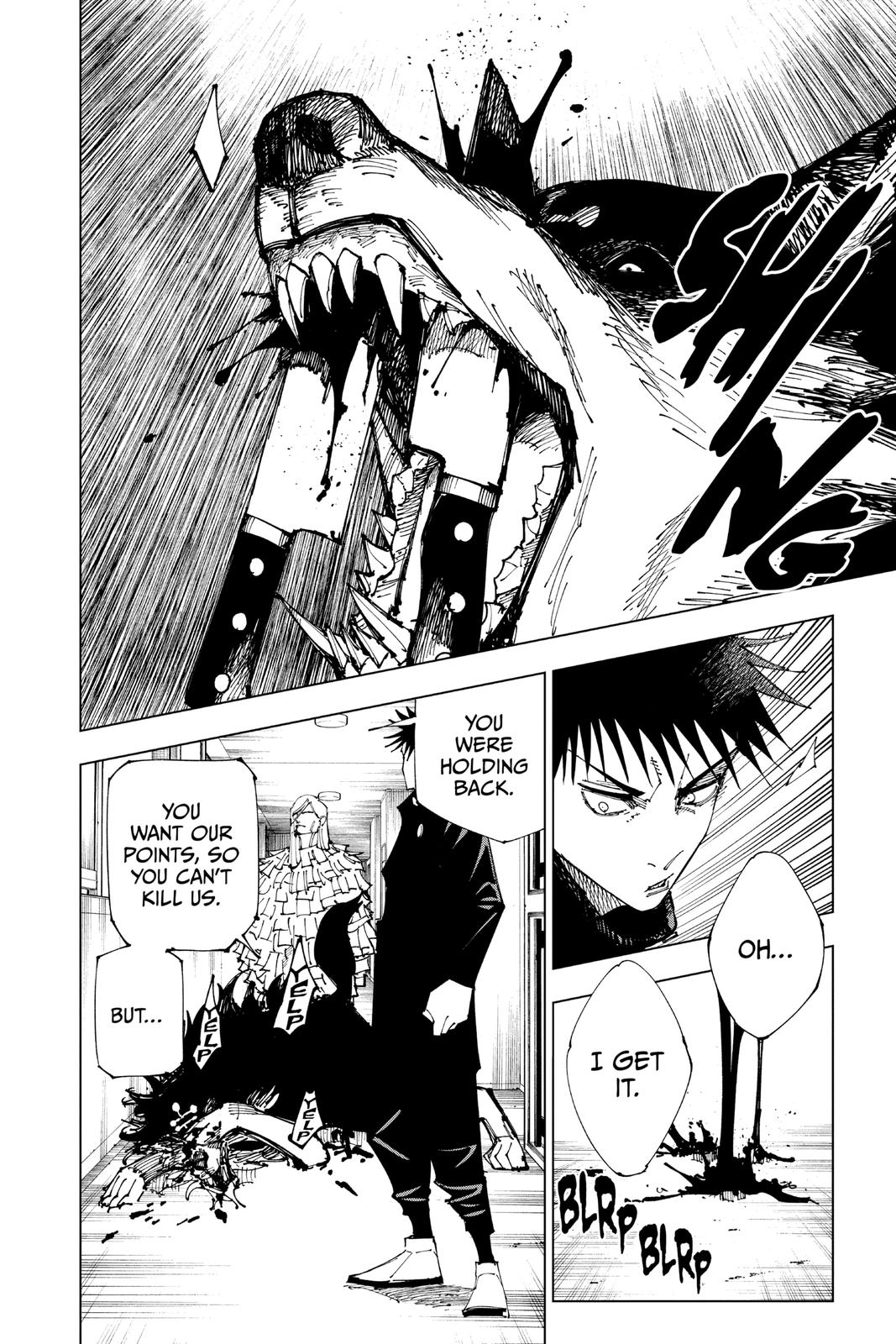 Jujutsu Kaisen Chapter 167 — page 18
