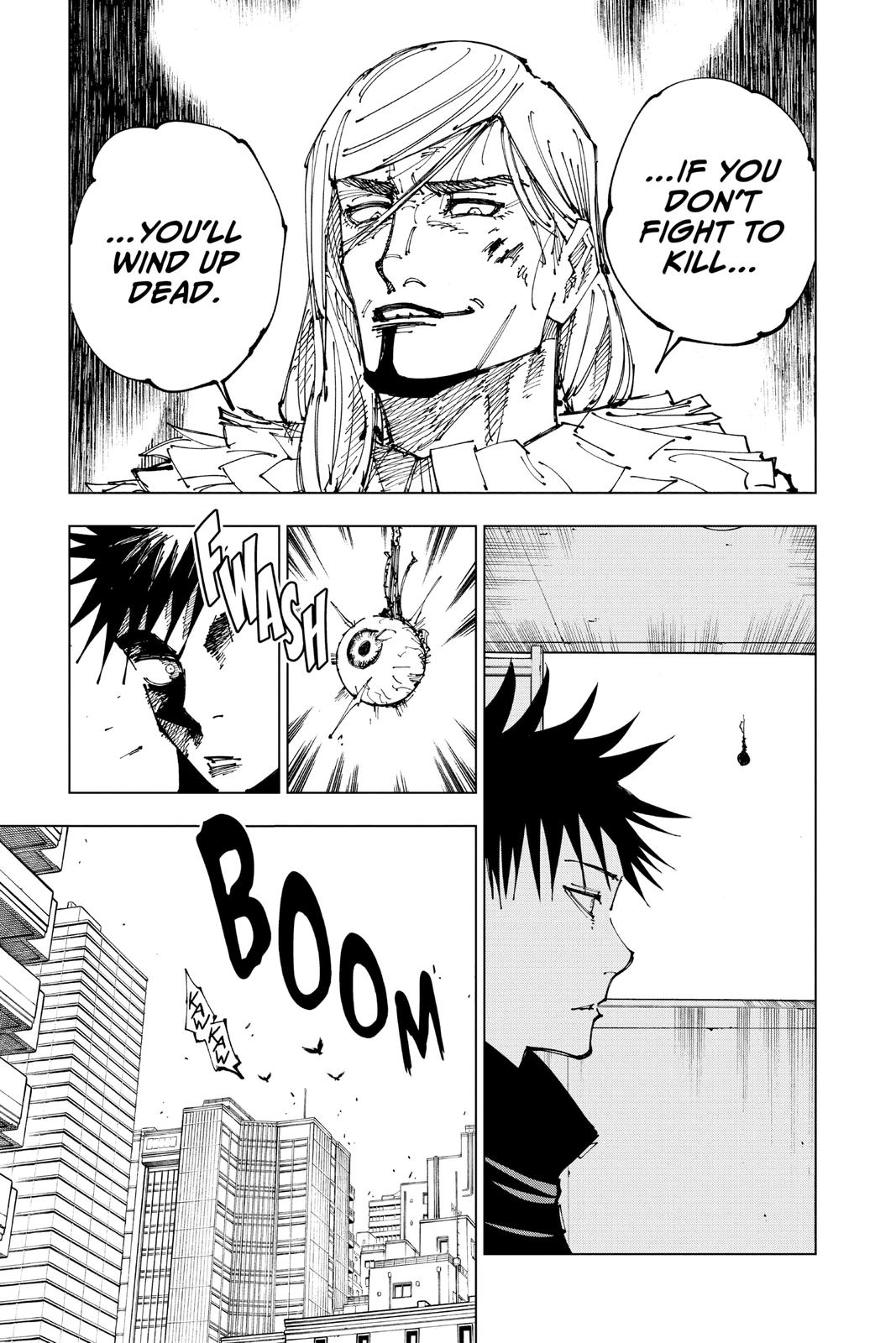 Jujutsu Kaisen Chapter 167 — page 19