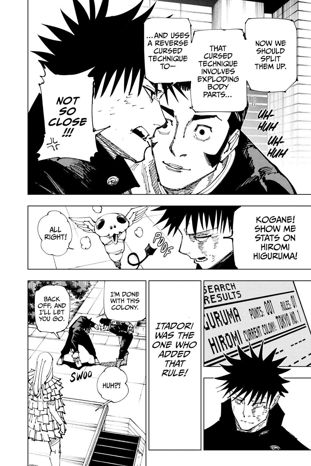 Jujutsu Kaisen Chapter 169 — page 9
