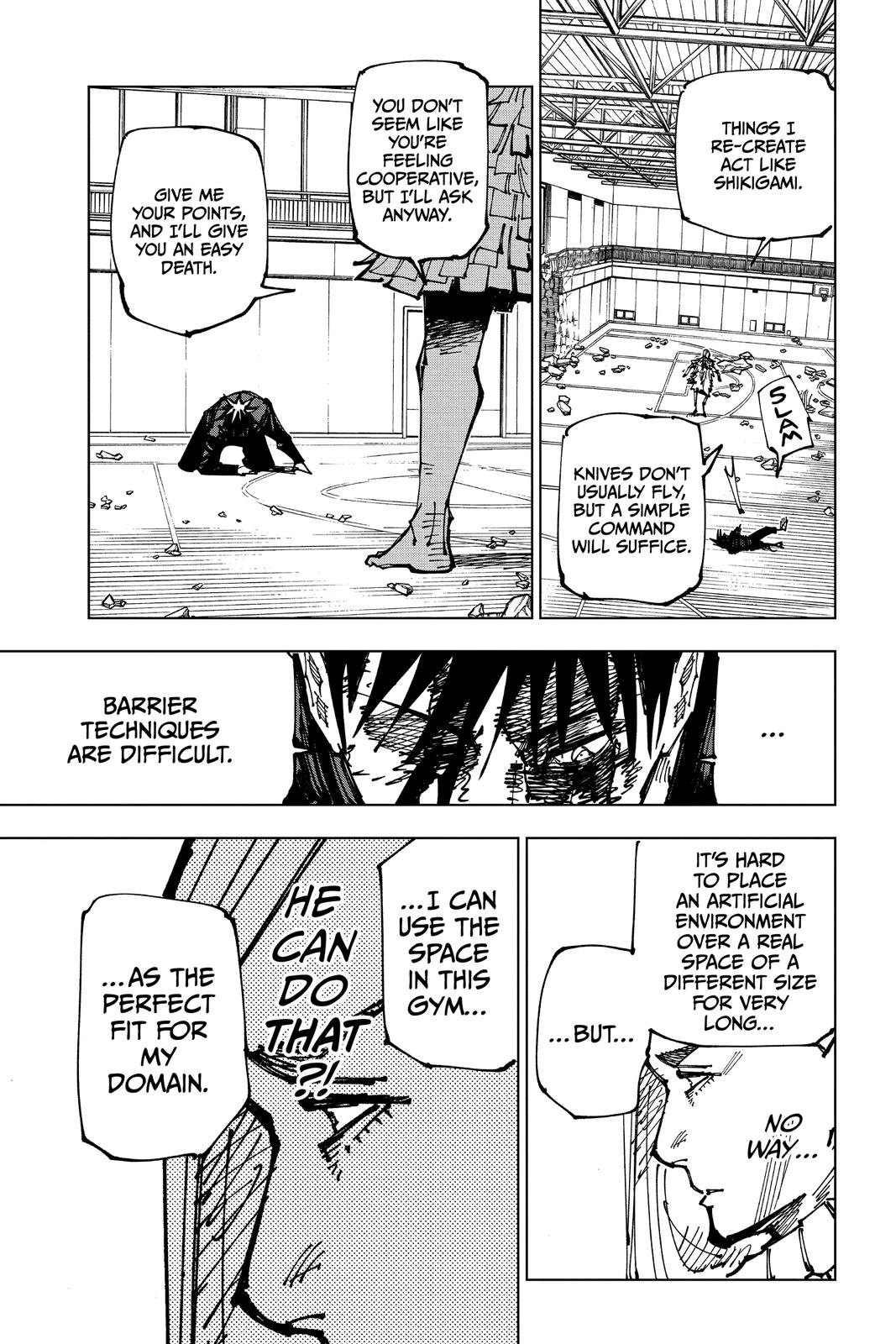 Jujutsu Kaisen Chapter 170 — page 17