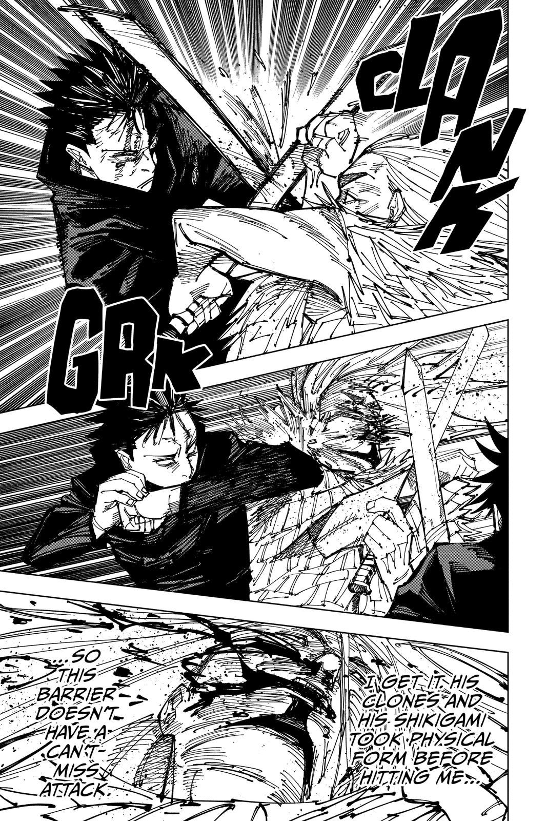 Jujutsu Kaisen Chapter 171 — page 11