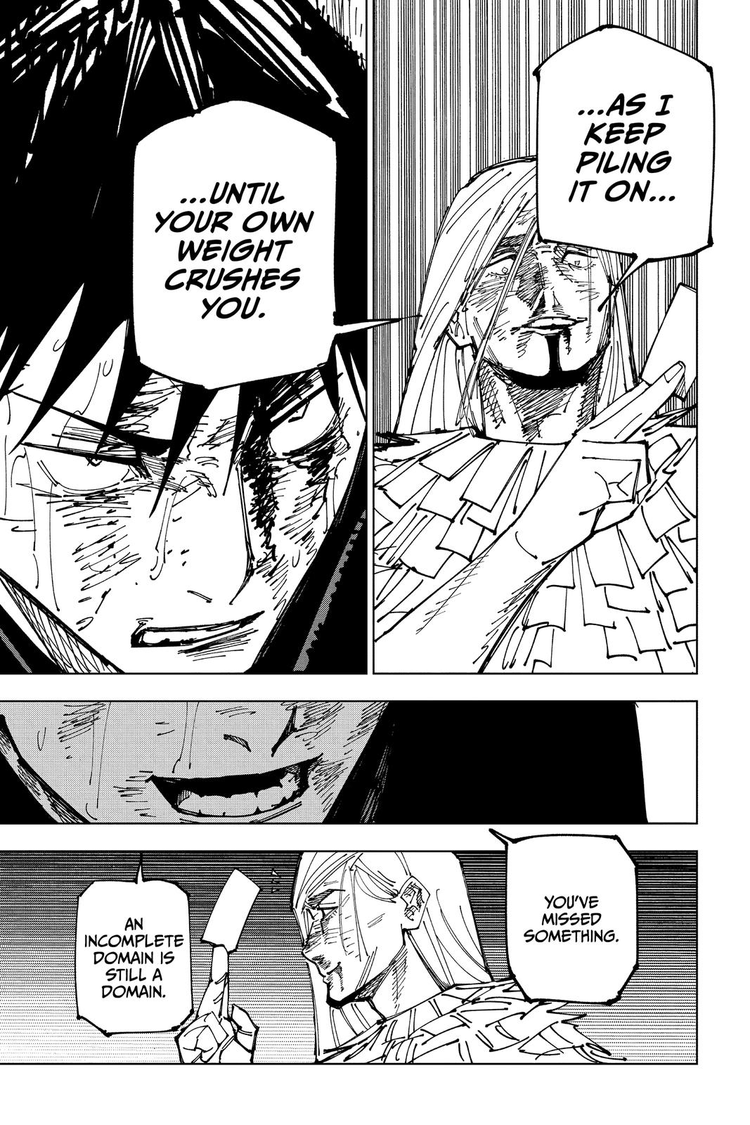 Jujutsu Kaisen Chapter 171 — page 17